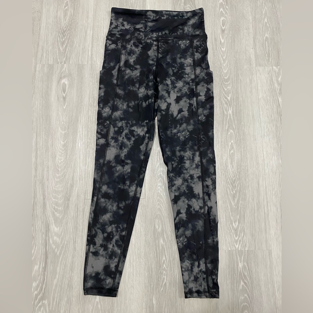 american eagle tie dye pocket leggings